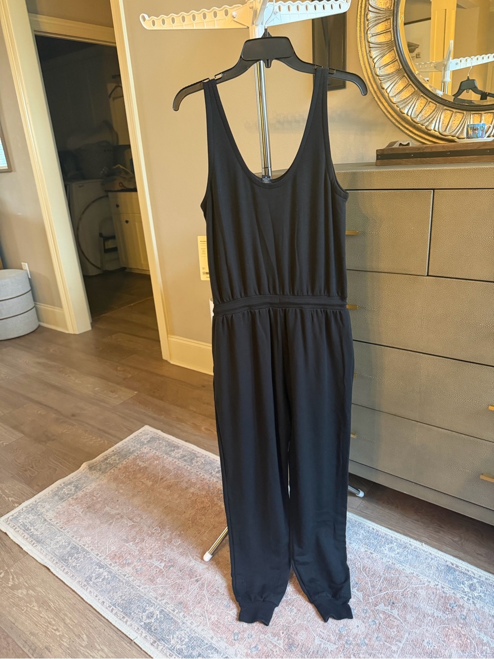 NWT Athleta Balance Jumpsuit in Black - Picture 3 of 5